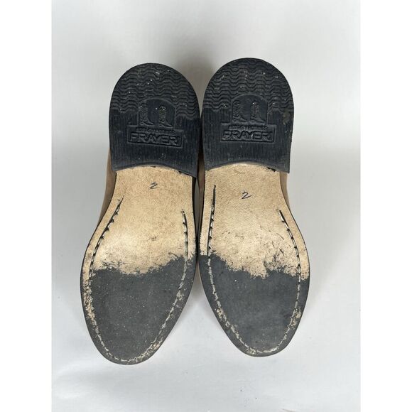 Frayeri Booties Youth Size 2 Brown Tan Suede - Picture 10 of 16